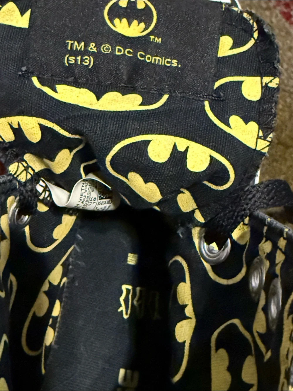 Converse Chuck Taylor All Star x Batman 80th Anniversary High Top Sneaker - M/W - Picture 9 of 10